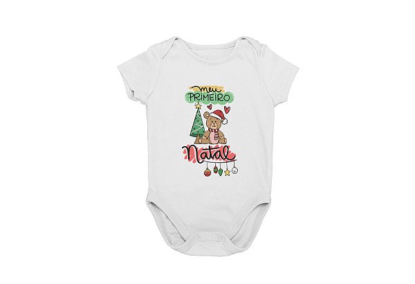 Body Infantil - Meu primeiro Natal