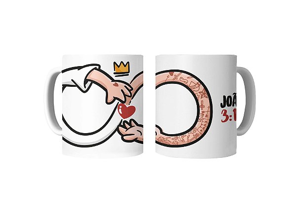 Caneca João 3:17