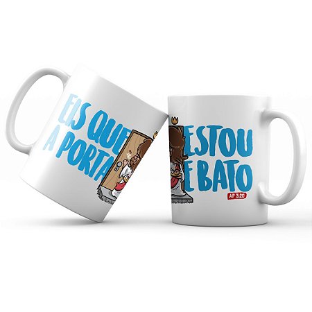 Caneca eis que estou na porta e bato 2