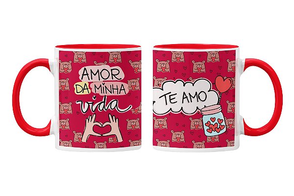 Caneca amor da minha vida