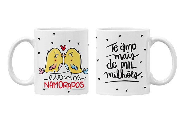 Caneca eternos namorados