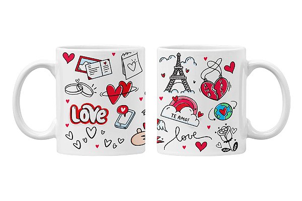 Caneca figurinhas