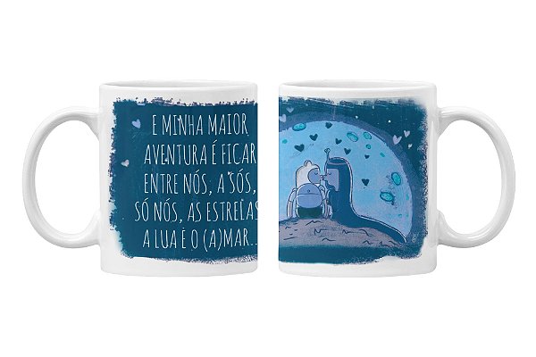 Caneca e minha maior aventura