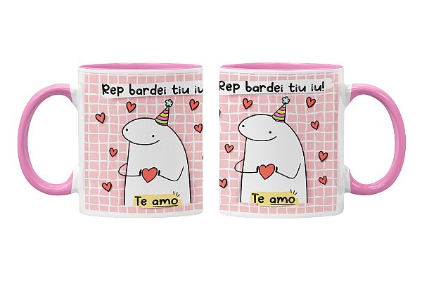 Caneca hep bardei colorida