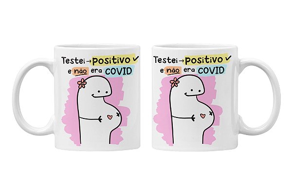 Caneca testei positivo