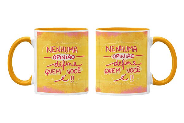 Caneca não te definem