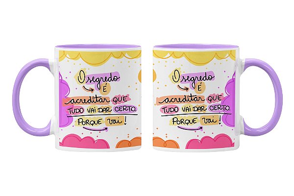 Caneca vai dar certo