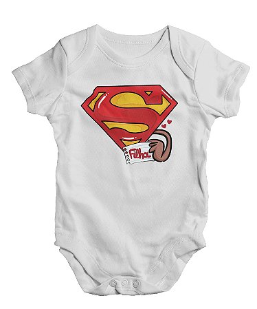 Body Infantil - Super Filha