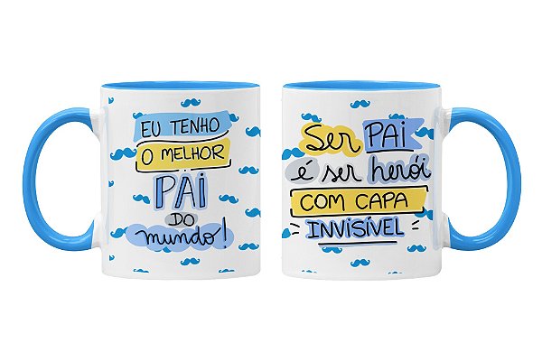 Caneca Eu tenho o melhor pai do mundo - Personalizada