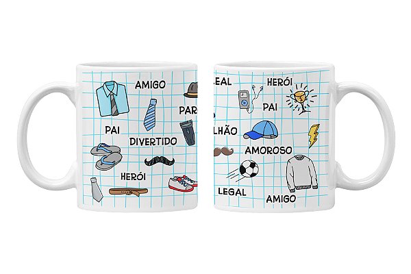 Caneca frases pai - Personalizada