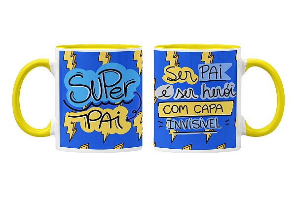 Caneca super pai - Personalizada
