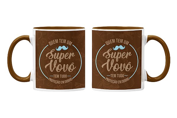 Caneca Super Vovô- Personalizada
