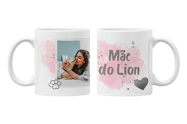 Caneca mãe de pet - Personalizada com fotos