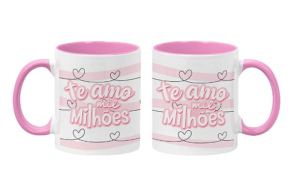 Caneca Te Amo Mil Milhões