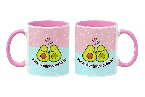 Caneca você é minha metade