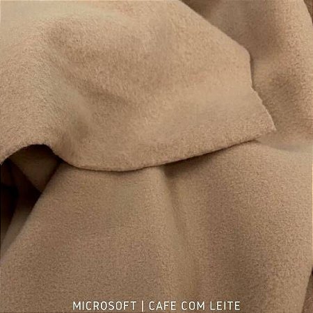 Microsoft Café com Leite tecido Macio e Hipoalérgico