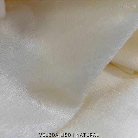 Velboa Natural tecido Pelúcia Baixa pelô 3mm