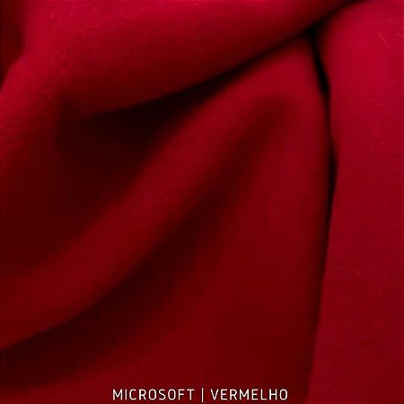 Microsoft Vermelho tecido Macio e Hipoalérgico
