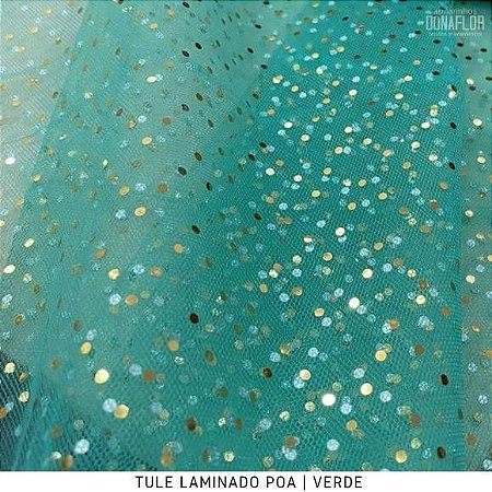 Tule Laminado Poas Tiffany tecido transparente e firme 1,50m Largura