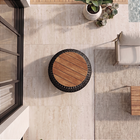 Mesa Lateral Izzy - Cor Preto