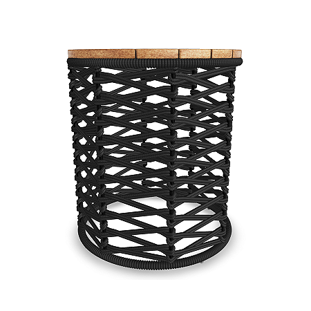 Mesa Lateral Lidy - Cor Preto