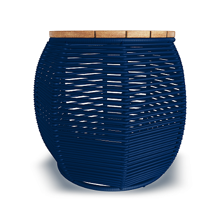 Mesa Lateral Orion - Cor Azul Marinho