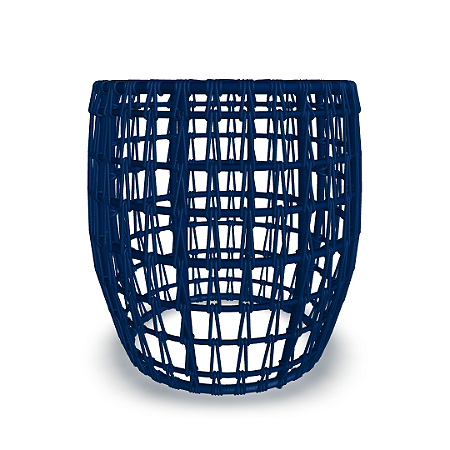 Mesa lateral Vivy - Cor Azul Marinho