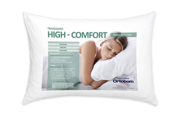 Travesseiro Ortobom HIGH Conforto 70x50