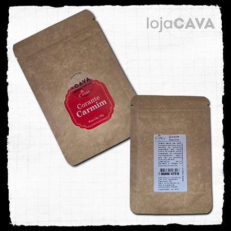 Corante Natural Carmin Cochonilha - 20g