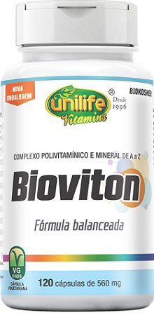 BIOVITON - 120 CÁPSULAS - MULTIVITAMÌNICO UNILIFE
