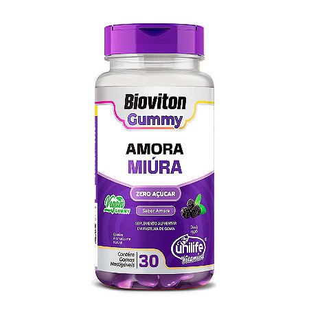Amora Miura Bioviton Mastigável Gummy em gomas - Unilife