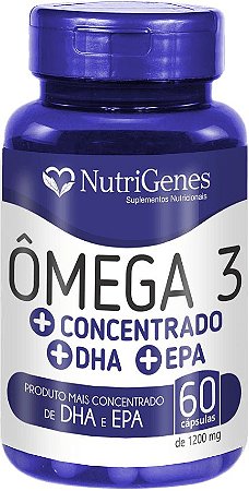 ÔMEGA 3 CONCENTRADO - 60 CÁPSULAS - NUTRIGENES