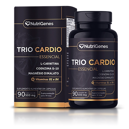TRIO CARDIO ESSENCIAL - 90 CÁPSULAS - NUTRIGENES