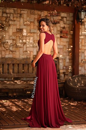 outlet de vestidos longos de festa