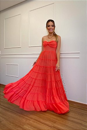 vestidos de seda longo para casamento