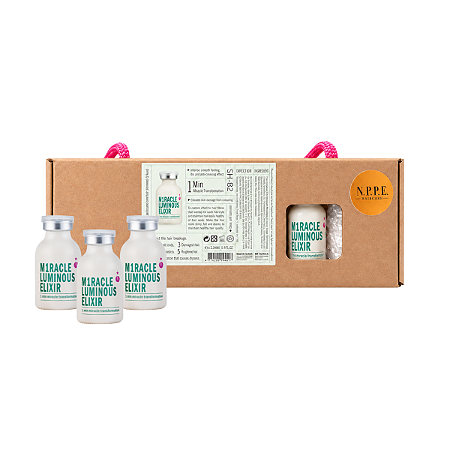 N.P.P.E. Miracle Luminous Elixir Ampola - Caixa com 6 un. - Branca