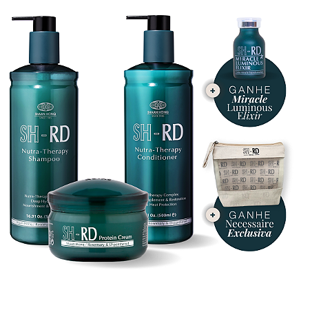 Kit SH-RD Nutra Therapy 500mL + Leave-in 80mL + Brindes + 1 ampola