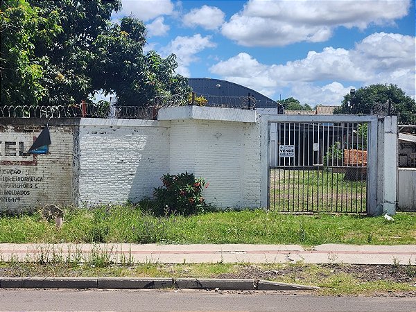 TERRENO 12 X 60 (720M²) COM GALPÃO EM ALVENARIA