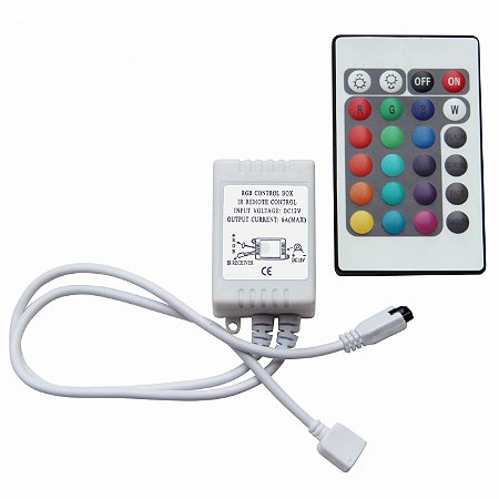CONTROLE REMOTO RGB - INFRA VERMELHO