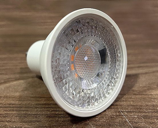LÂMPADA DICRÓICA - 6,5W | Bivolt | Base GU10/MR16 | Uso interno