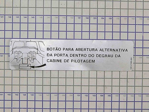 PLAQUETA - 120-47393-001