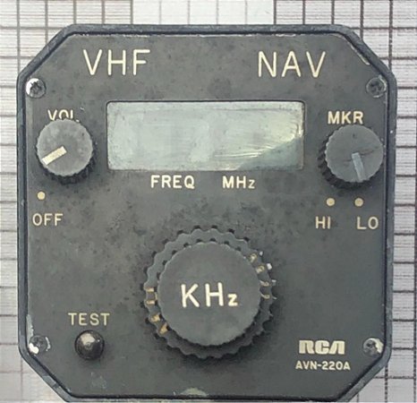 RADIO AVN -220A VHF NAV - MI-585073