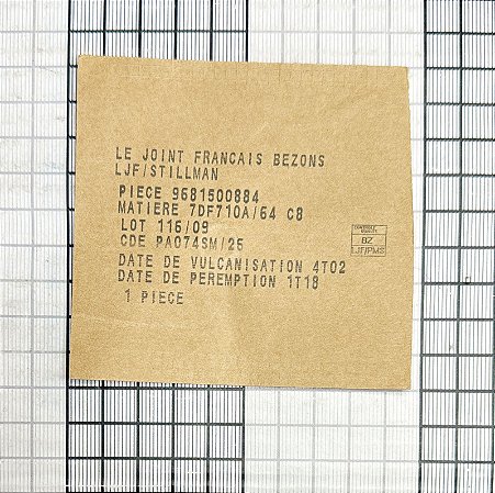 ANEL VEDAÇÃO  - 9681500884