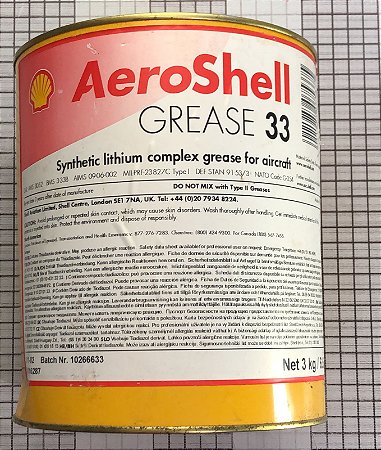 GRAXA AEROSHELL 33 - SAE AMS 3052 BMS3-33B
