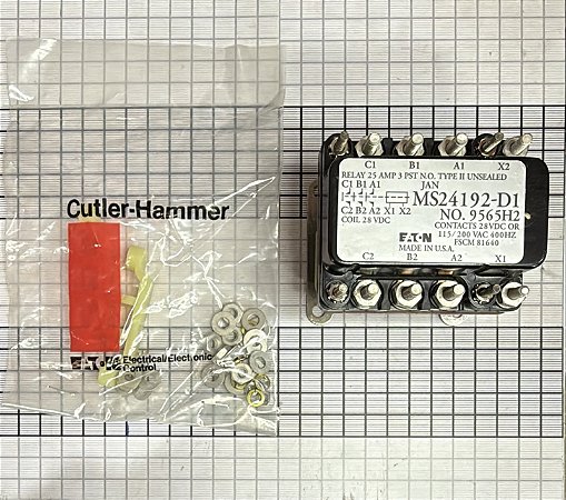 RELAY ELECTROMAGNETIC - MS24192-D1