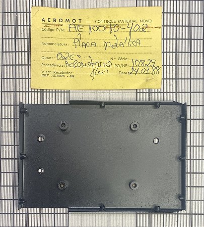 PLACA METÁLICA- AE10010-402