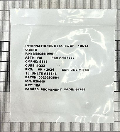 ANEL VEDAÇÃO  - MS9386-006