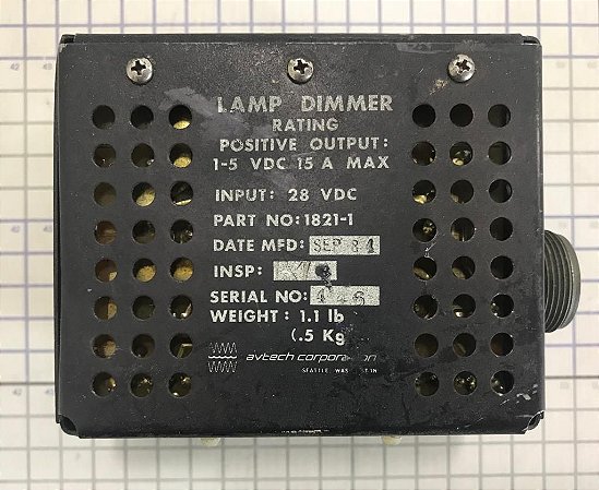 LAMP DIMMER - 1821-1