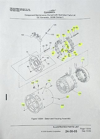 STATOR MAIN- 30086-1140