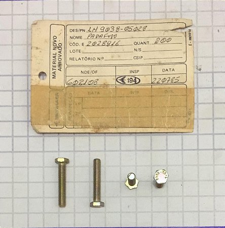 PARAFUSO SEXTAVADO 3/16" - LN9038-05028